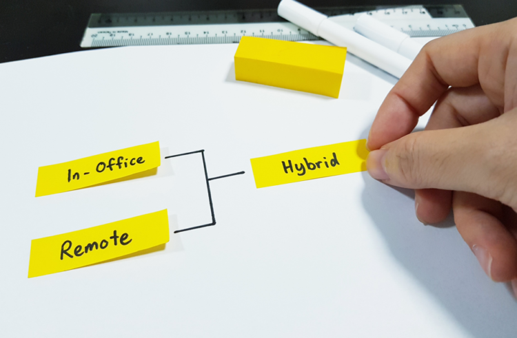 hybrid working