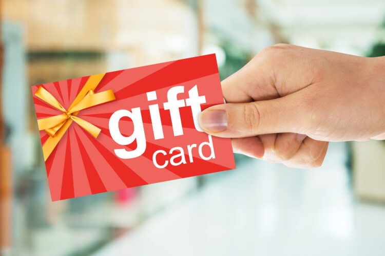 Employer gift card