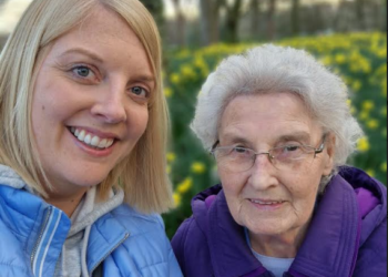 Ria Joyce, Princes food and drink group, and her grandmother, carers leave act