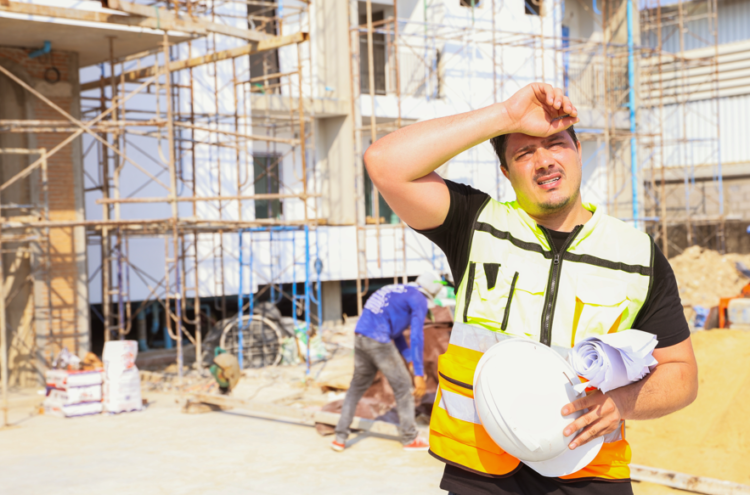 Heat wave, heat health warning, employee safety