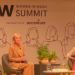 Women in Work Summit, Mariella Frostrup, WiW co-founder, and Sue Fox, Estee Lauder president