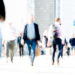 Commuters, city workers, employees