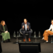 Financial wellbeing panel at the CIPD Annual Conference 2024 in Manchester. l-r Rebecca Pearson, Bupa UK Care Services, Owain Service, CEO at behavioural science research firm CogCo, Emily Trant, chief impact officer at Wagestream.