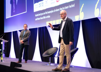 Michael Wooldridge, professor of Computer Science, University of Oxford, director of foundational AI research at The Alan Turing Institute, CIPD Annual Conference 2024, Peter Cheese, CEO CIPD